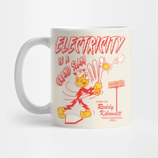 Reddy Kilowatt Baseball Hero Mug